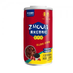 粥理黑米紅棗枸杞營養(yǎng)粥八寶粥罐頭320g
