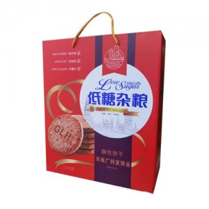 廣利發低糖雜糧酥性餅干禮盒裝
