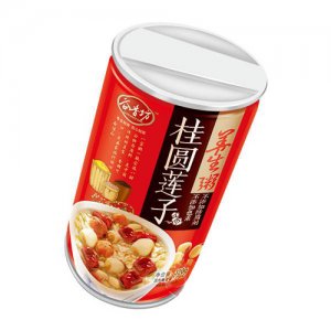 谷香坊養(yǎng)生粥桂圓蓮子八寶粥方便粥320g