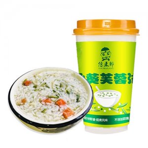 悠麥郎秋葵芙蓉粥