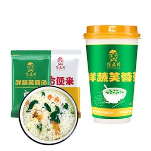 悠麥郎鮮蔬芙蓉湯