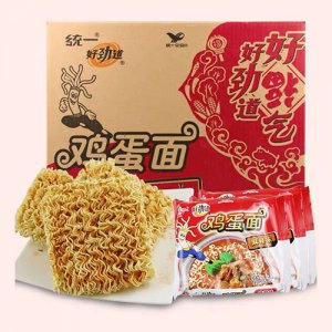 統一好勁道雞蛋面箱裝