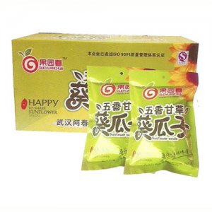 果園春五香甘草葵花籽168g