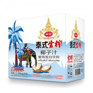 椰麗泰式生榨椰子汁1.25kgx6瓶