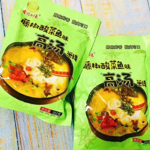 古趙金穗藤椒酸菜魚味高湯米線202g