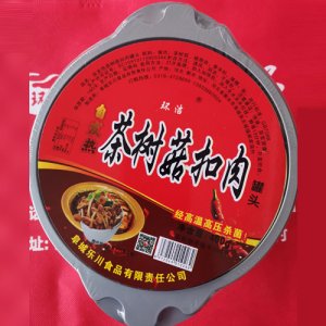 環(huán)潔自發(fā)熱茶樹(shù)菇扣肉罐頭400g
