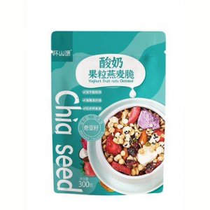 懷山源奇亞籽酸奶果粒燕麥脆