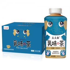 么么象濃香原味乳味茶450ml