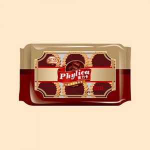 豐業菲力卡巧克力蛋撻餅干巧克力味