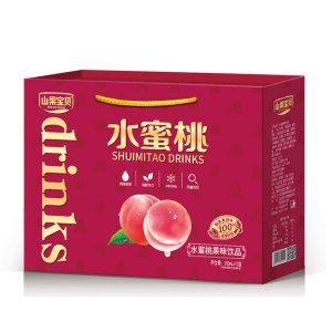 山果寶貝水蜜桃果味飲品250mlx12盒