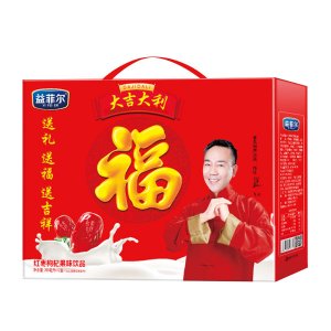 益菲爾紅棗枸杞飲品250mlx12盒