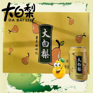 名格大連汽水大白梨味330mlx20罐