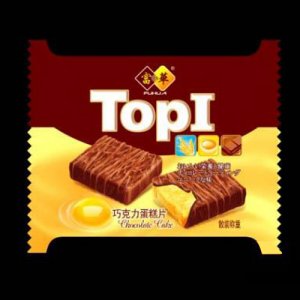 富華巧克力蛋糕片散裝稱重