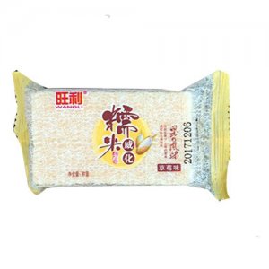 旺利糯米草莓威化餅干袋裝