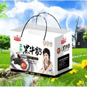 樂源高鈣黑牛奶12盒手提