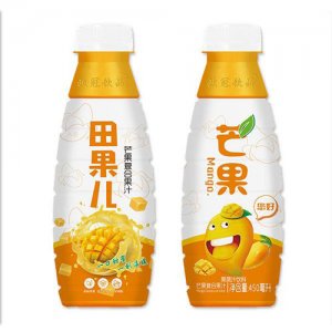 田果兒芒果汁飲料歐冠飲品田果兒芒果復(fù)合果汁飲料450ml