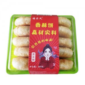 禧樂風黑米酥380g