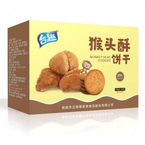 臺趣猴頭酥餅干原味