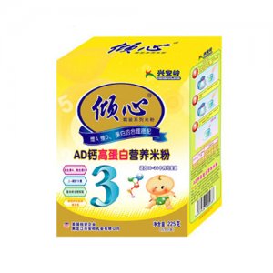 傾心AD鈣高蛋白營養(yǎng)米粉