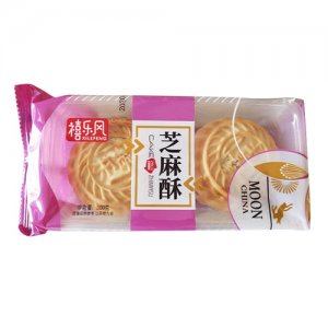 禧樂風芝麻酥月餅300g