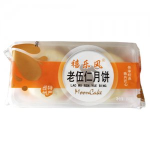 禧樂風老伍仁月餅350g