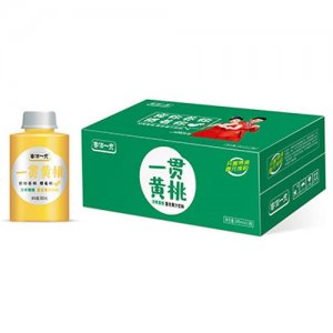 魯佰一貫黃桃復(fù)合果汁飲品380ml