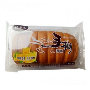 酷香兒手撕面包奶酪味115克