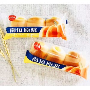 拉菲堡堡南瓜原漿面包稱重