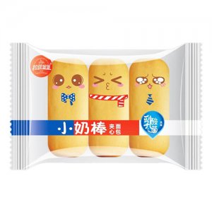 拉菲堡堡小奶棒夾心面包乳酸菌味稱重