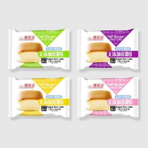 鑫麥諾無(wú)添加蔗糖蛋糕散裝稱重