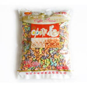 恒萬佳咖啡花生七彩2.5kg