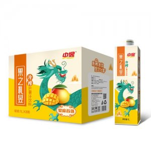 中昱冷榨芒果汁飲料1LX8 中昱冷榨芒果汁飲料1LX8