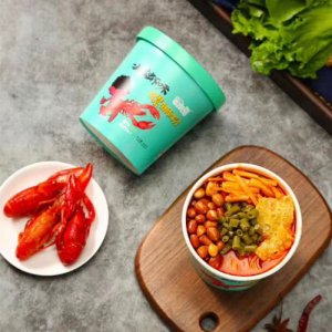 口水哥螺螄粉小龍蝦味桶裝