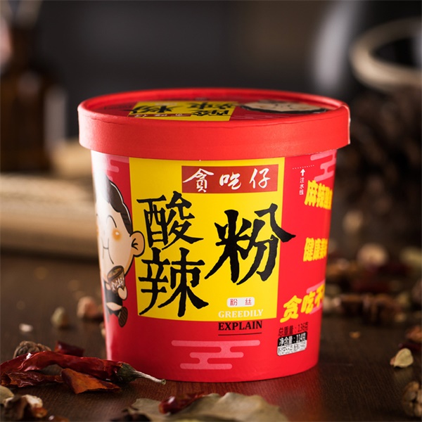 貪吃仔酸辣粉源頭工廠,為您專屬定制免費(fèi)郵寄樣品