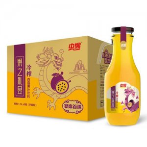 中昱冷榨百香果汁飲料1.5LX6瓶