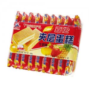 嘉倫夾層蛋糕（牛奶味）