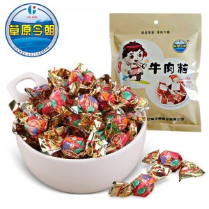 草原今朝牛肉粒五香味108g