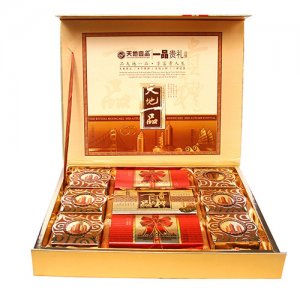 天地壹品高檔蛋黃蓮蓉禮盒裝
