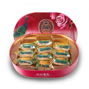 香冠花開富貴月餅禮盒