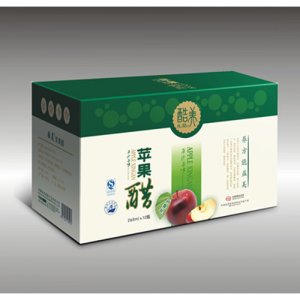 酷美268ml原汁原味蘋果醋