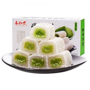 三叔公爆漿麻薯抹茶口味