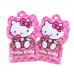 大潤谷hellokitty果汁軟糖草莓味