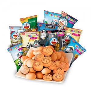 大潤谷哆啦a夢夾心餅干