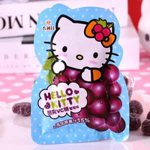 大潤谷hellokitty酷爽VC糖葡萄味