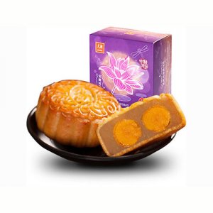 元朗廣式雙蛋黃白蓮蓉月餅