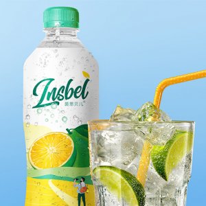 茵思貝兒蘇打氣泡水卡曼橘味560ml