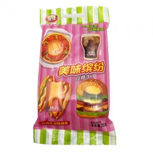 施佳什錦味凝膠糖果Q糖28g