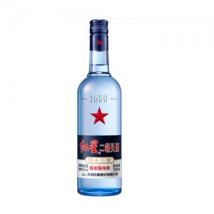 紅星二鍋頭43度藍瓶綿柔750ml