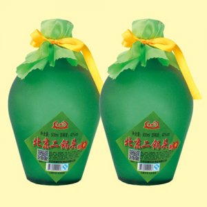 德勝門北京二鍋頭酒綠瓶42度