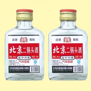 德勝門北京二鍋頭酒白瓶56度